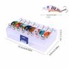 8Pcs/Box Floating Artificial Bait Mini Size Topwater Fishing Bait Fishing Lure  Saltwater Fishing