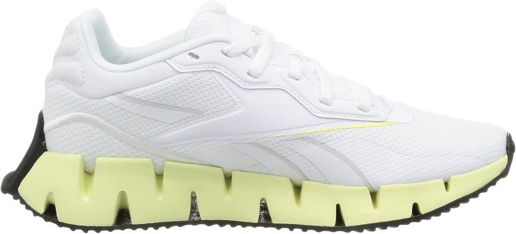 Reebok ZIG DYNAMICA 4 Training Shoes - White/Light Yellow, Size 22.0cm