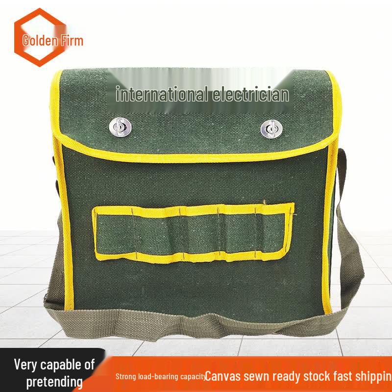 Heavy-Duty Canvas Tool Bag