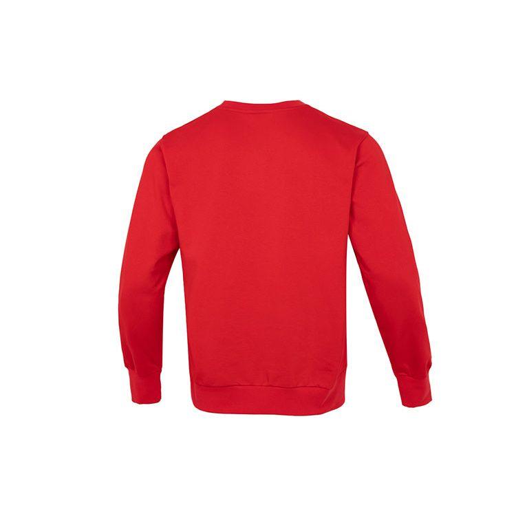 Nike Solid Color Logo Crew Neck Sweatshirt Men Tops Red DQ5821-657
