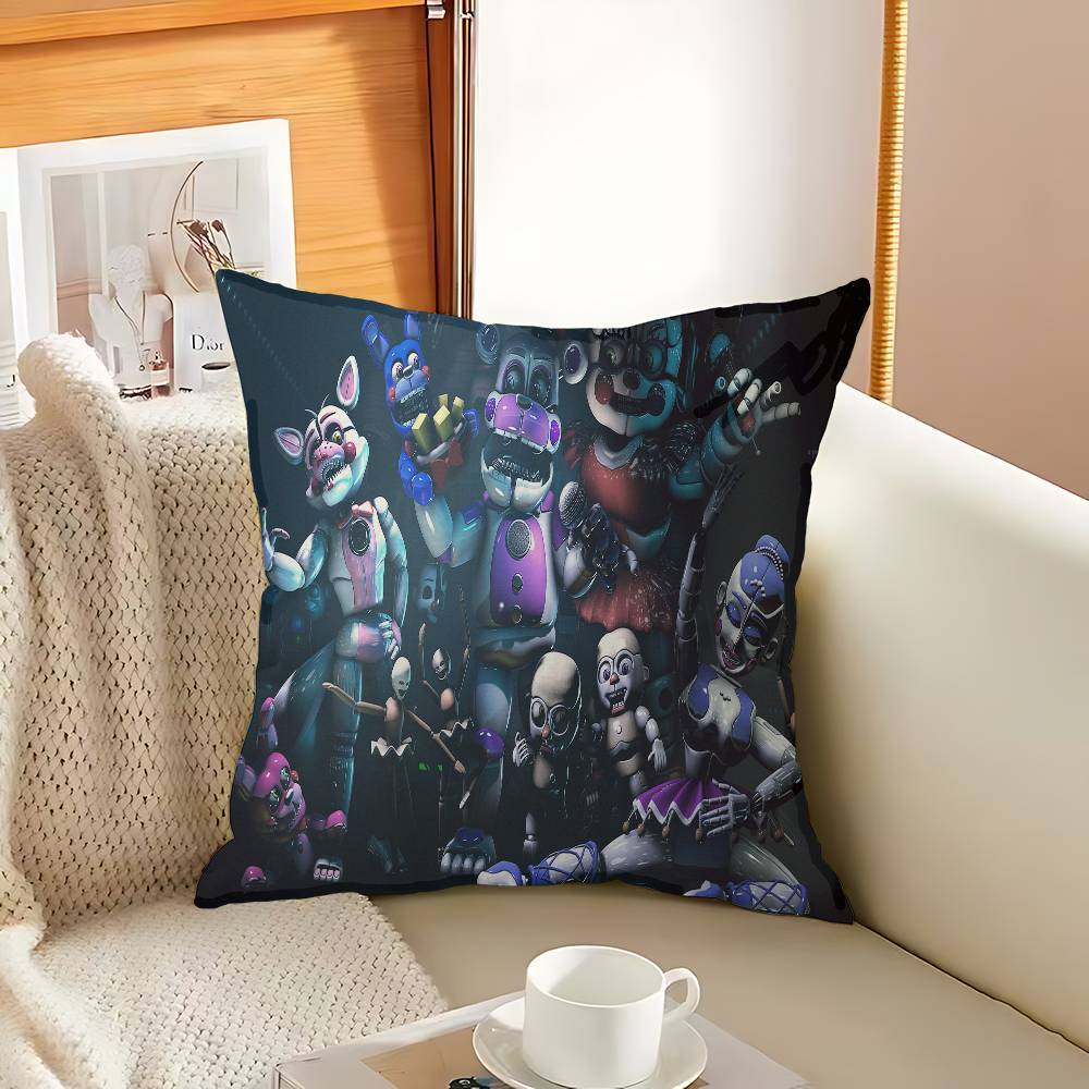 F-Fnaf Five-nights-At-Freddys Personalized Pillow Cover Kids Bedroom Wild Party Decor Pillowcase kid Birthday shower Gift