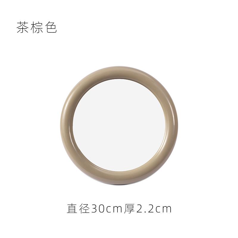 Nordic Ins-Style Makeup Mirror High Appearance Level Portable Desktop Princess Portable Student Dormitory Dressing Mirror