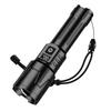 S2301 White Laser Zoom Flashlight with Screen Display