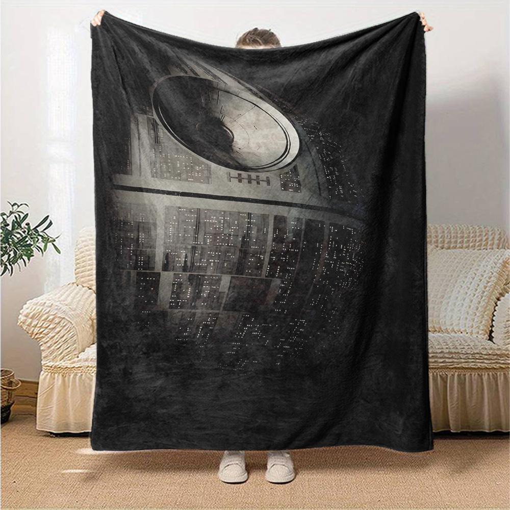 Star Wars Blanket Comfortable Perfect for Sofa Office Bedding Four Seasons Multipurpose Digital Print Ideal Gift for Friends Family Couples Picnic