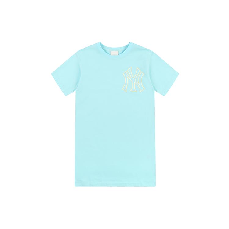 New MLB Short Sleeved Dresses Women's Sky Blue 31OP05131-50T