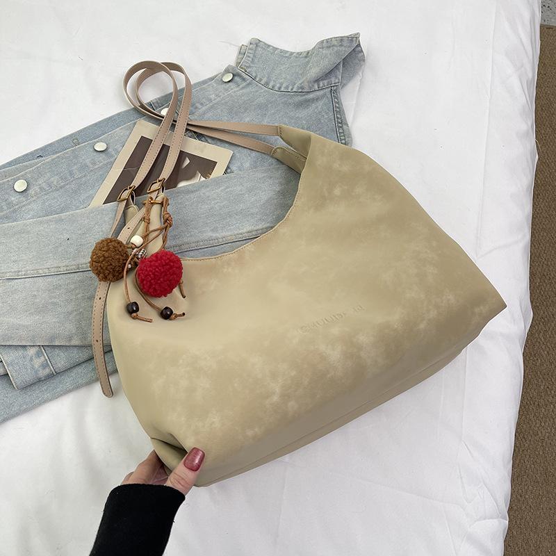 

2025 осень и зима новый тренд модная сумка-тоут большая вместимость простой стиль высокое чувство моды сумка женская сумка-тоут separate bag хаки