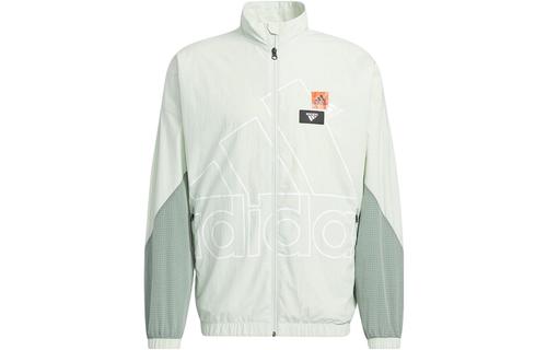 Adidas MUST HAVES Jacket Unisex Cyan HP1436 S зелёный