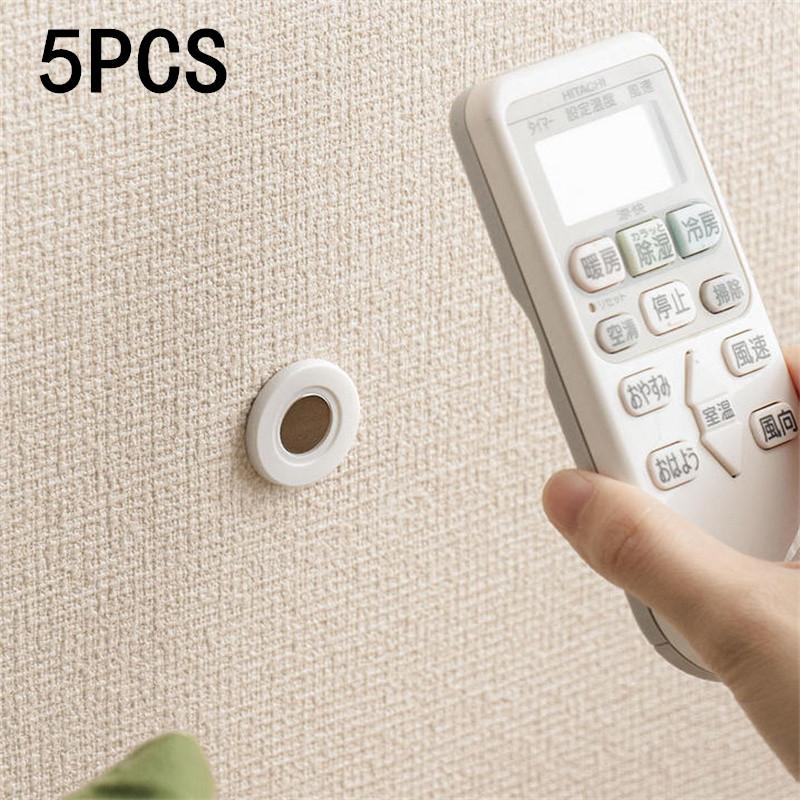 1/2/5/10/20PCS Remote Control Holder Magnetic Remote Control Holder Wall Mount Adhesive Strong Hold Home Office TV Remote Holder