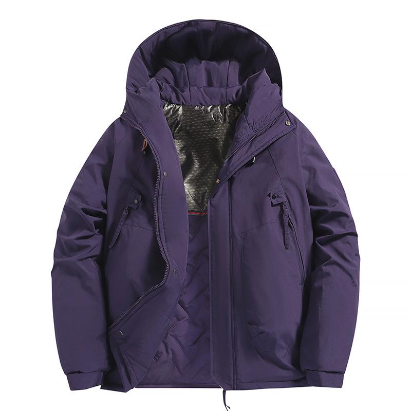 

Новая куртка для улицы, тяжелое хлопковое пальто с подкладкой, с капюшоном, горная хлопковая куртка с подкладкой, рабочая. 3XL