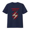 Throbbing Gristle Flash Knot Logo T-Shirt für Rockband-Stil vintage Gewaschen Lässig Leicht dehnbar Vielseitig mode Unisex