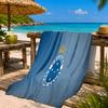 Cruzeiro Passionate Fan Beach Towel Microfiber Beach Towel, Lightweight and Quick-Dry, for Summer Travel, Swimming Pool Fan Birthday Gift