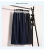 Plus Size Elastic Waist Wide-Leg High-Waisted Floor-Length Jeans for Women