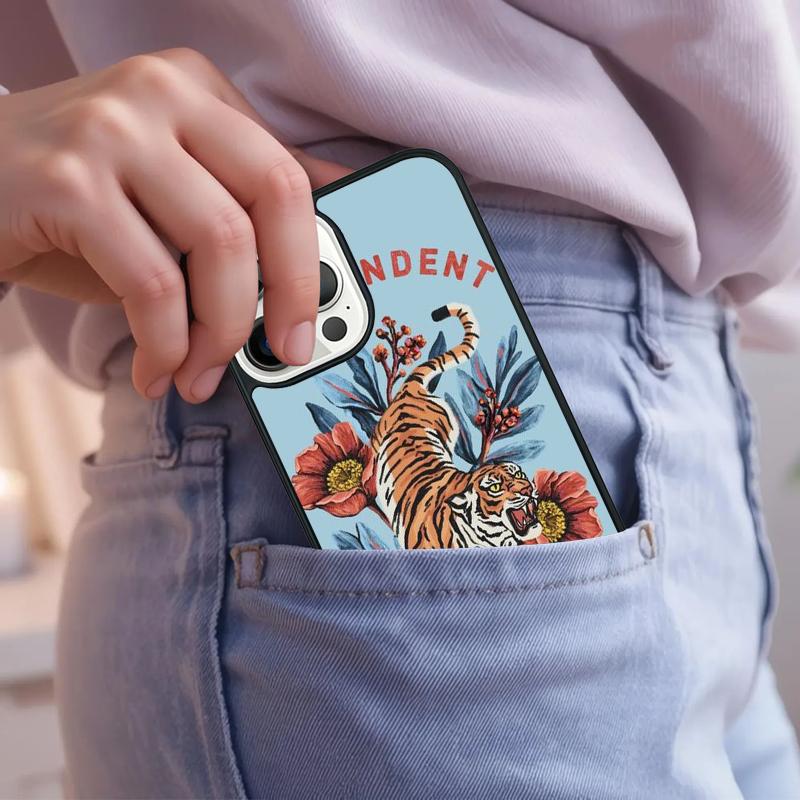 Tiger Red Sun Japan Art Phone Case For iPhone 17 Air 15 16e 14 13 Pro Max Coque 12 11 Pro Max PLUS cover iPhone 15pro max