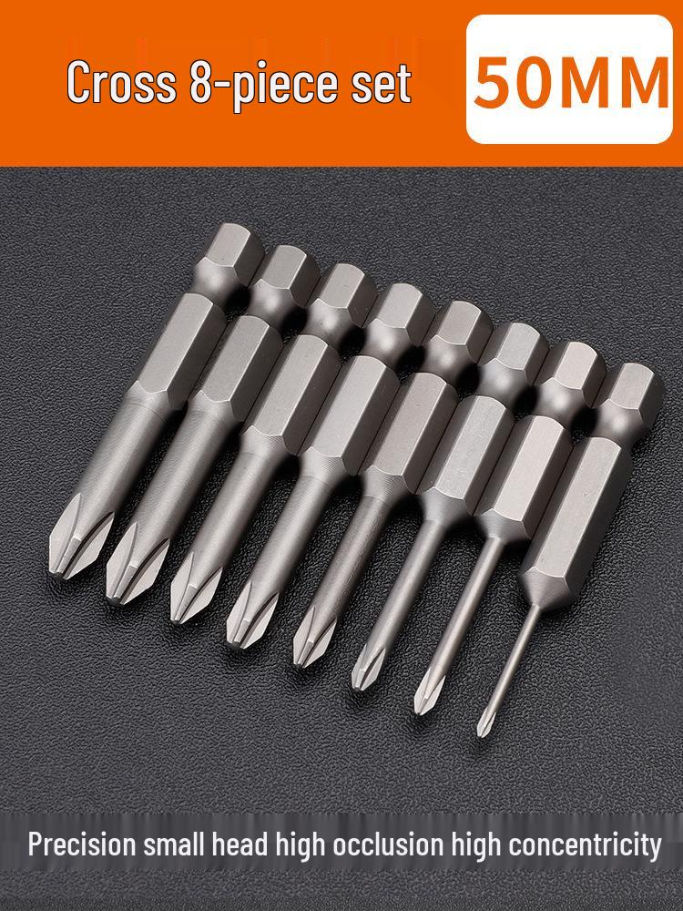 Hexagonal Magnetic Pneumatic Air Screwdriver, S2 1/4 Electric Bit Set