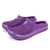 Women's Shoes Beach Slippers Garden Shoes with Holes, Solid Color Shoes Casual Women Beach Sandal Unisex Hollow Out  Flip Flops Shoes