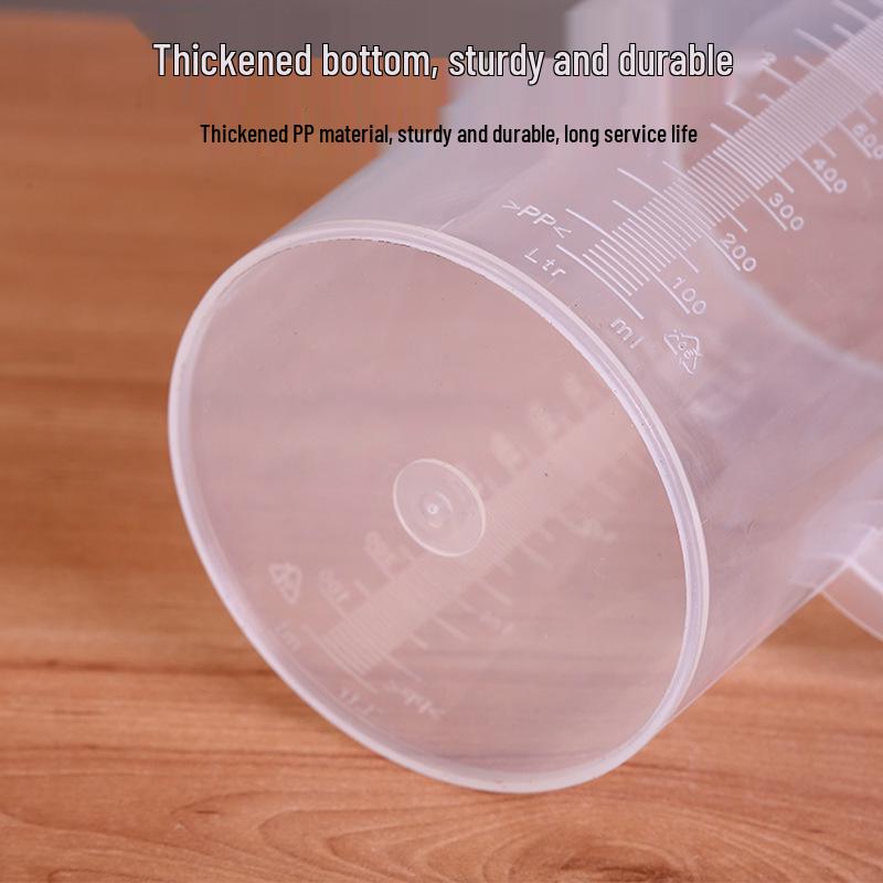 Large-Capacity Food-Grade Measuring Cup with Scale - High Transparency for Milk Tea Shop