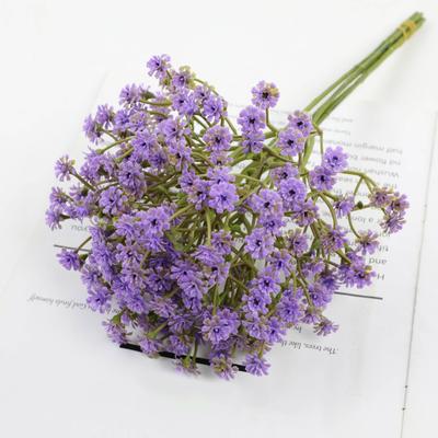 6Pcs Artificial Gypsophila Realistic Simulation Flowers Reusable Fine Workmanship Non-Fading Fake Plant Home Decor