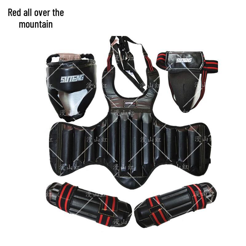 Man Shan Hong Combat Sports Protective Gear Set