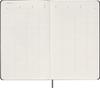 Moleskine Undated 12 Month Weekly Diary Hardcover Large Size wide x 21cm Black DUNDB12WN3 (13cm long)