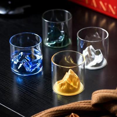 Haushaltsglas Guanshan Tasse Farbe hochtemperaturbeständig tausend Meilen Jiangshan Glas Whiskey Weinglas Teetasse