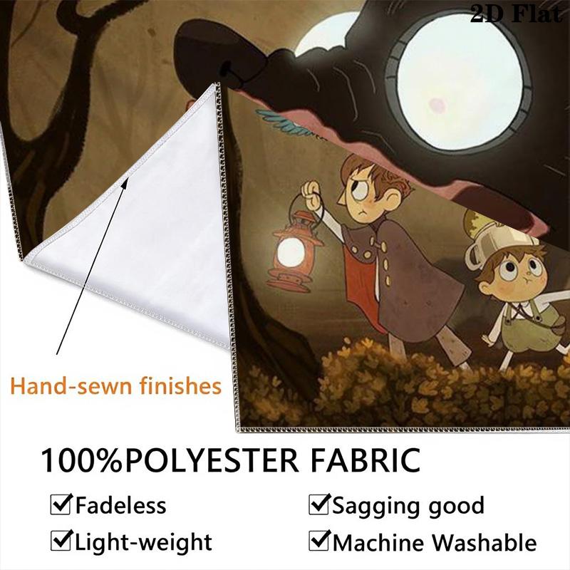 Over the Garden Wall Pattern Home Decor Tapestry, Wall Hanging, Decorative RV Wall Cloth.SGT0917532