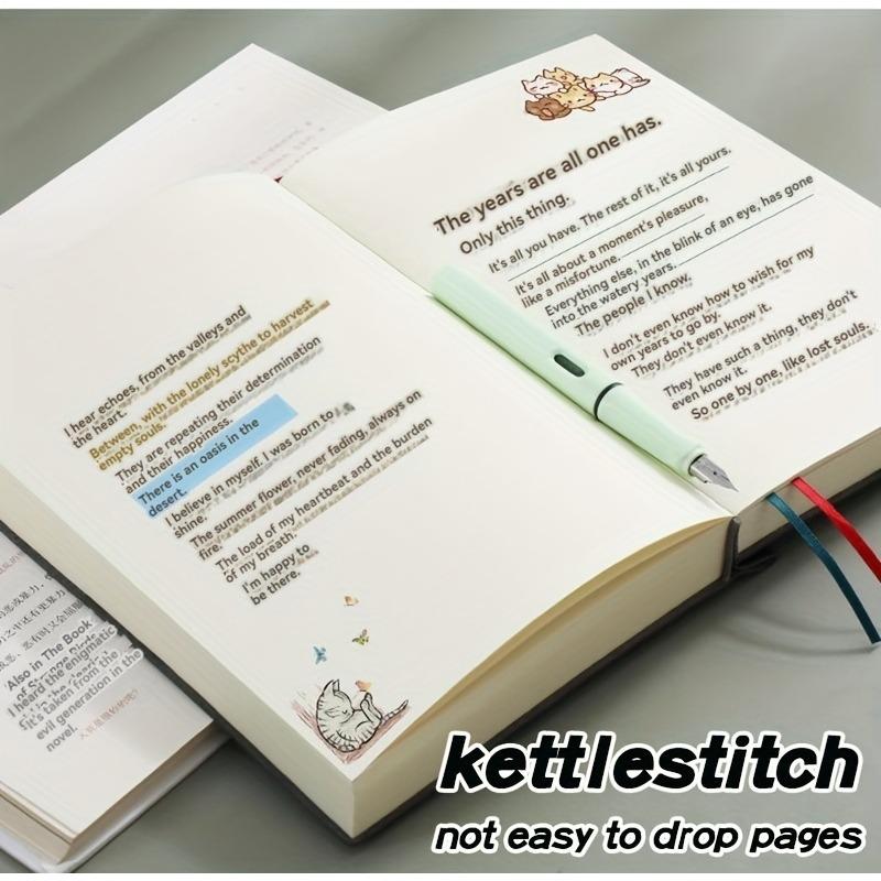A5 760 Page Notebook -Ultra Thick Blank Journal for Sketching & Doodling, Artificial Leather Soft Cover Gift for Students Adults