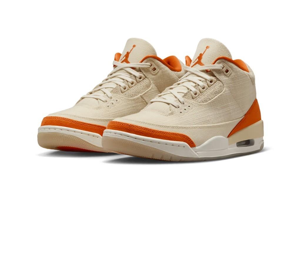 Air Jordan 3 Retro TEX Fossil Starfish IH7694-200 Women's Size