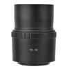 Kovový adaptérový krúžok T2-FX pre 2-palcový teleskop s T-úchytom na fotoaparáty s úchytom Fujifilm FX