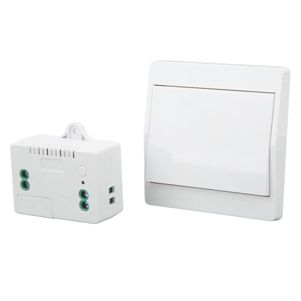 Wireless Light Switch Water Resistant Self Powered Remote Controller Wireless Wall Mounted Light Fixture Switch