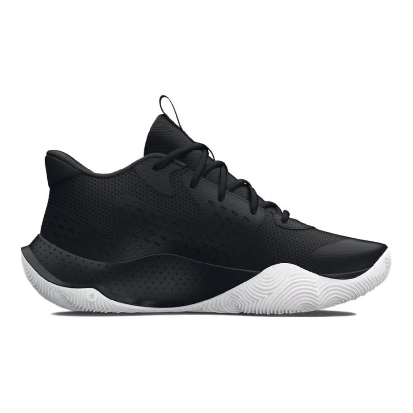 Under Armour Jet 23 GS Black Metallic Gold Kids Sneakers 3026635-002