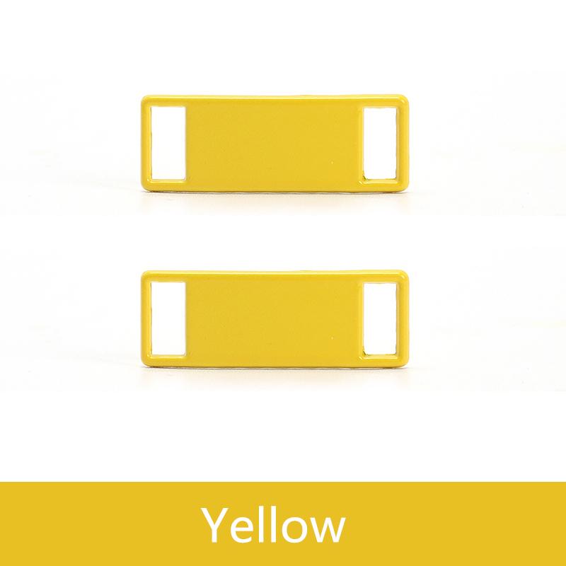 New 2pcs/pair Brand New AF1 Shoe Accessories Shoelaces Buckle Accessories Metal Lace Lock DIY Sneaker Kits Metal Lace Buckle