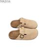 Summer Outer Wear Platform Boken Bag Head Half Slippers Women's Shoes