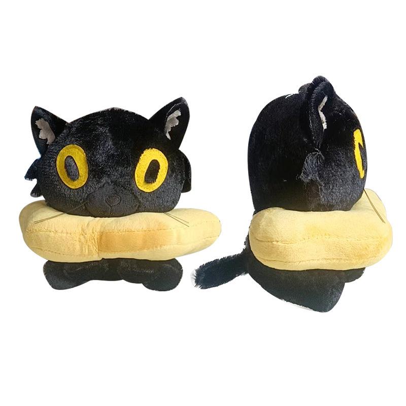 New Trendy Toy Ralph and Bella Donut Gray Cat Cute Plush Doll Home Decoration