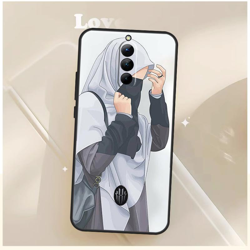 Islamic Hijab Girl Queen Case For ZTE Nubia Red Magic 11 10 10S Pro Plus 8S 9S 8 9 Pro 6S 7S For RedMagic 10 Air Cover