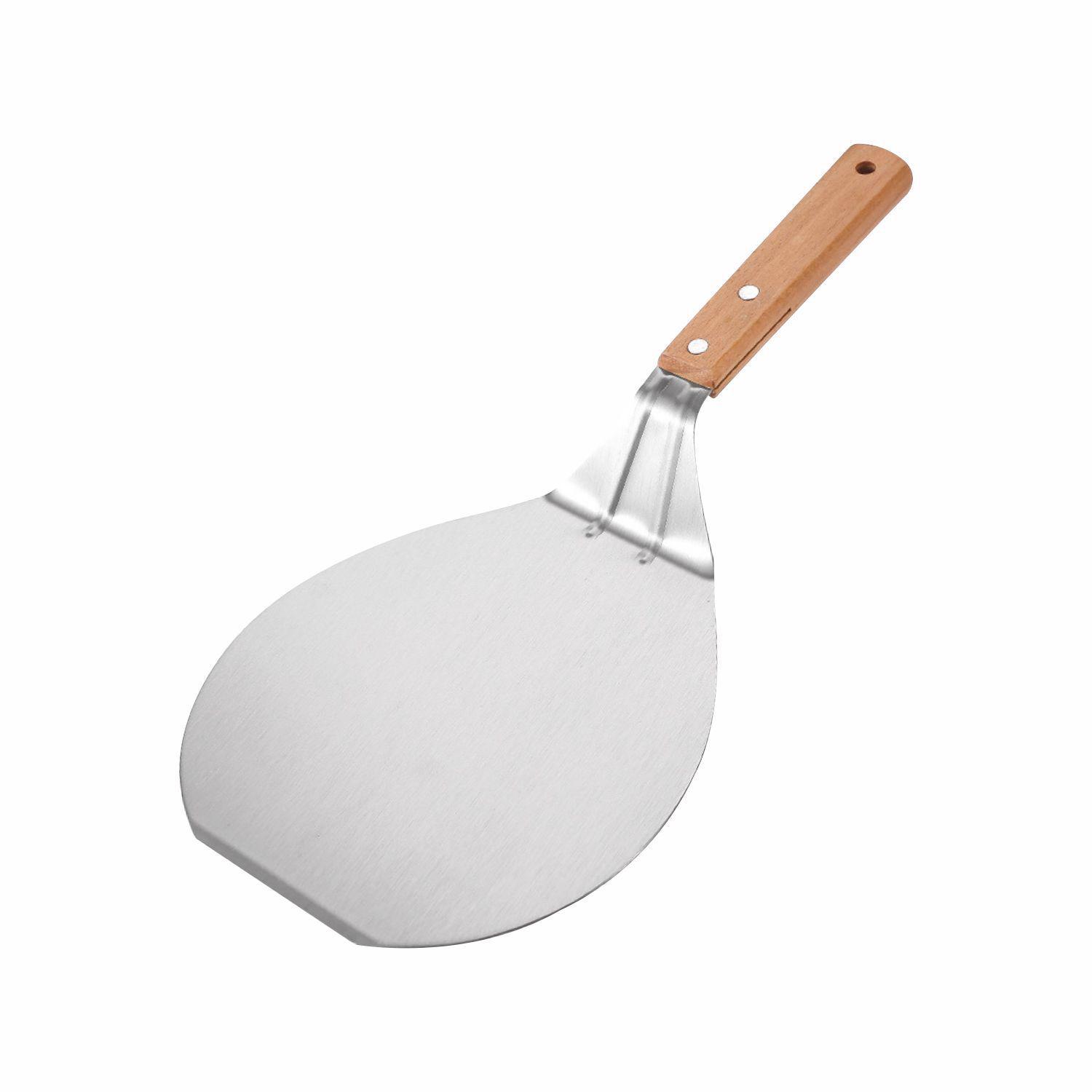 Stainless Steel Pizza Peel with Wood Handle