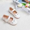 Girls' leather shoes, new spring and autumn models, children's shallow single shoes, soft-soled performance shoes, British-style princess shoes for