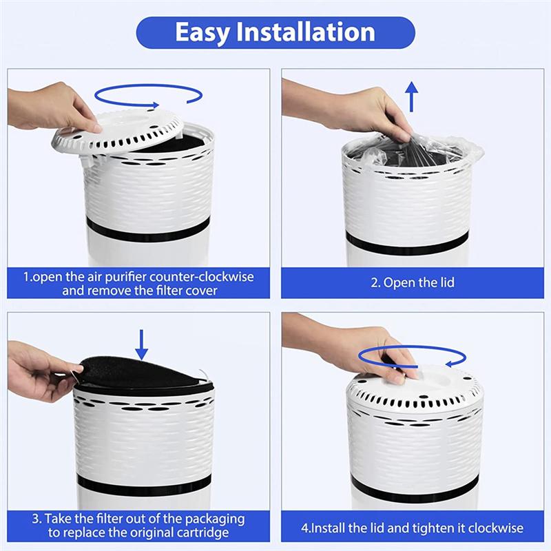 2PCS Filter Replacement Filters for Levoit LV-H132 LV-H132-RF 3 In 1 Preliminary Filter