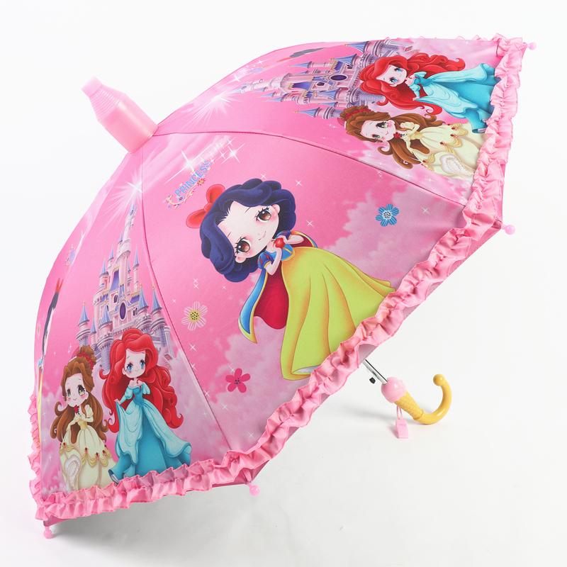 Automatic Cute Children's Umbrella for Students: Girls, Boys, and Kindergarten Kids