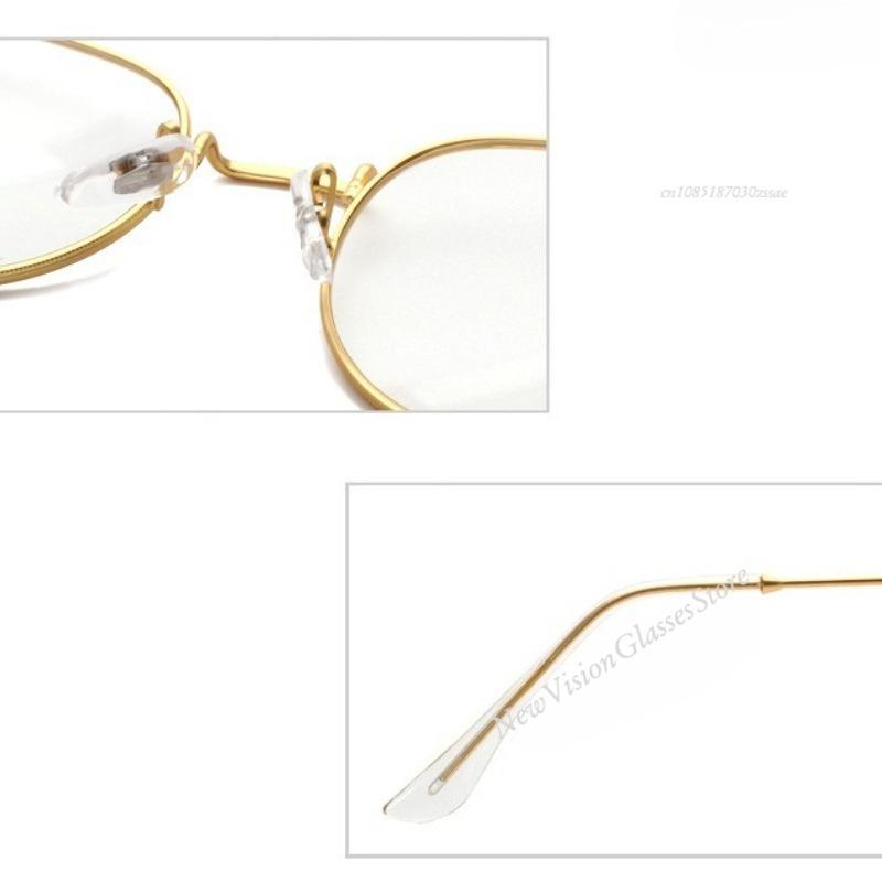 Classic Fashion Oval Anti-Blue Glasses Computer Mobile Phone Eyeglasses
