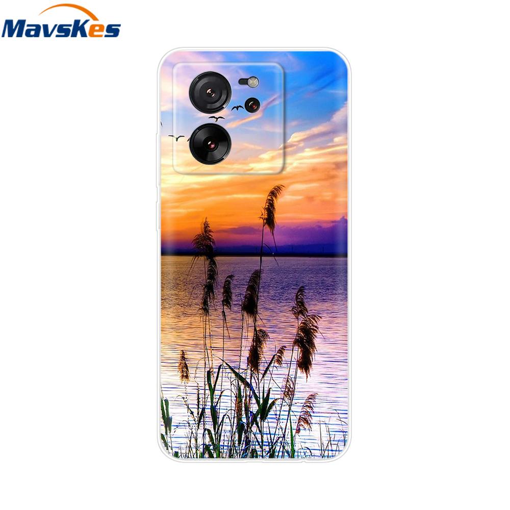 For Xiaomi 13T Pro 5G Case 13T 13 Soft Clear Silicone Bumper Phone Back Cover for Xiaomi 13 Lite 13T Pro Mi13T Shockproof Cases