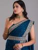 Women Traditional Sari Blouse Indian Bollywood Designer Ethnic Wear Saree Party Wear