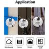 4-Position Combination Disc Padlock for Warehouse Cabinet Bicycle Trailers