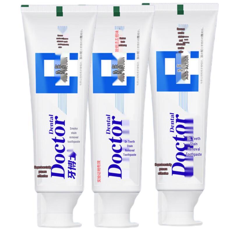 

Dr. Tooth Enhanced Smoke Stain Removal Toothpaste