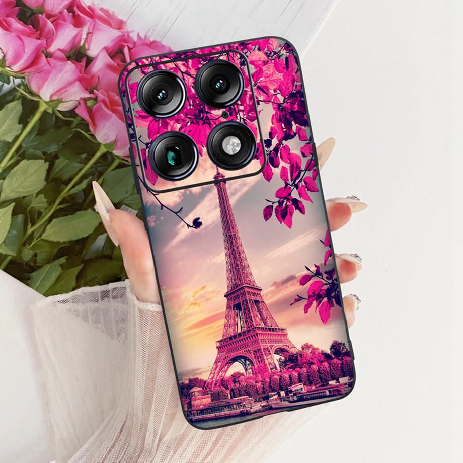Flower Cartoon Fashion Design Phone Case For Motorola Signature Moto X70 Air Pro 5G Funda Soft Silicone Shockproof Back Cover