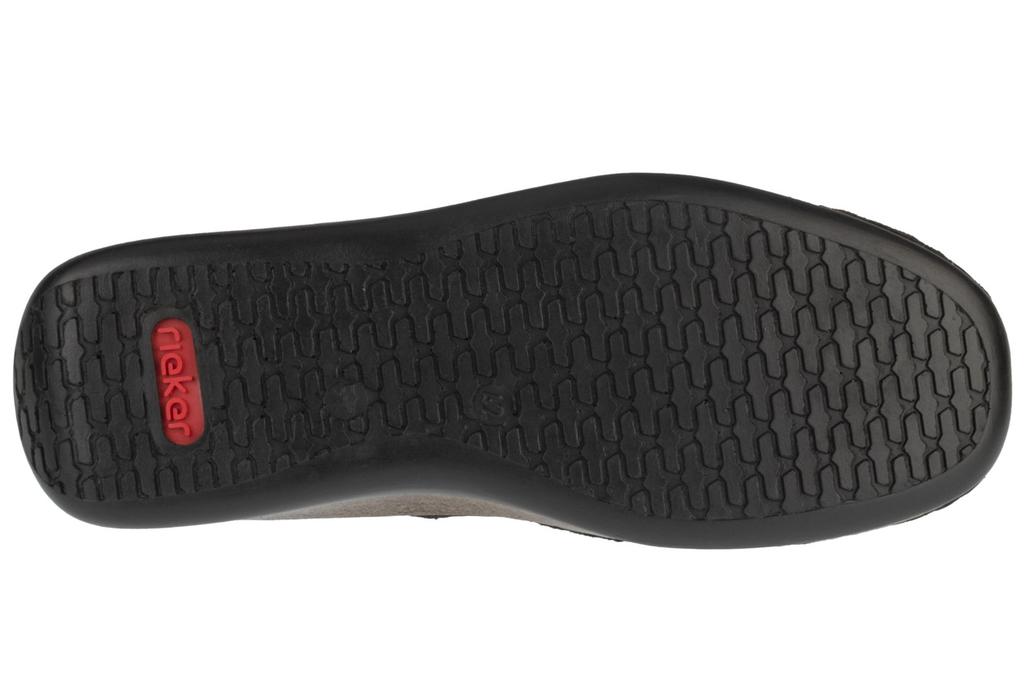 Rieker Shoes 05211, Mens brown Half shoes