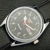 AUTOMATIC VINTAGE REFURBISHED SEIKO 5 6309A JAPAN MENS BLACK WATCH A441174-4 Sk-a441174