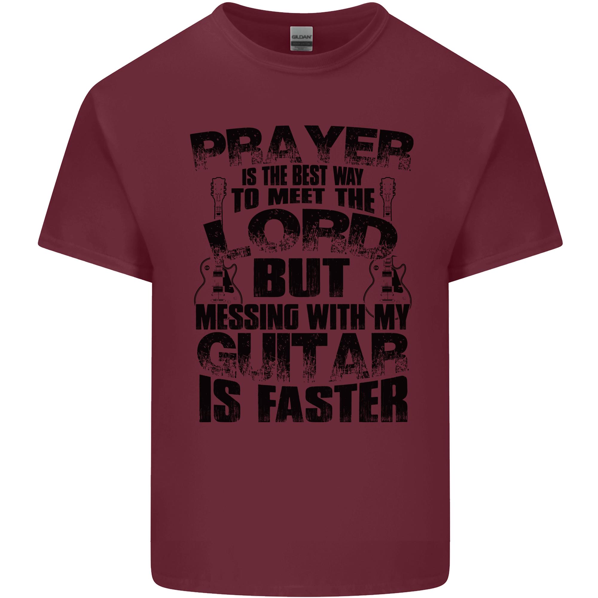 Funny Guitar Slogan Unisexs Light Cotton TShirt S