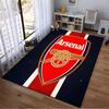 "Arsenal Logo Carpet Red Blue Football Club Fan Home Decor 60x80" Suitable for Use As an Anti-slip for Living Room Bedroom Sofas