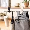 Storage Hook Punch-free Hanging Bag Hook Removable Portable Table Hook Multi-functional Backpack Storage Hook Table Side