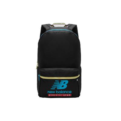 Fabric Laptop Backpack Regular Unisex Black Blue New Balance JABL1634-BM